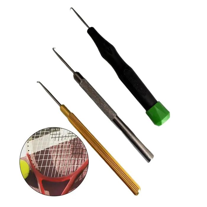 Machine de Badminton outils de cordage de raquette, extracteur de cordage aiguille enfileur de croch