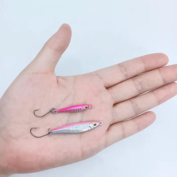 DUODUOYU 1 pièces Mini gabarit leurres de pêche 3.5g/6g dur artificiel bionique appât petit poisson