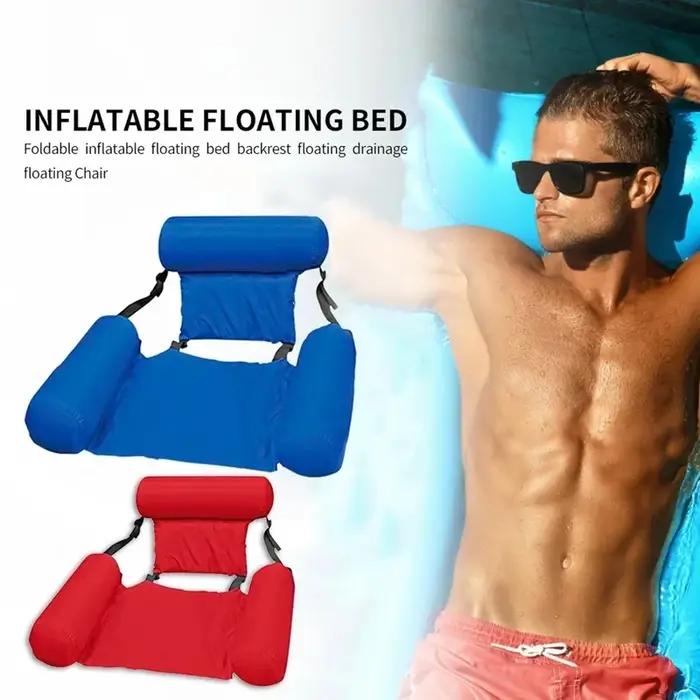 Matelas gonflables eau natation hamac chaises longues piscine jouets de sport tapis flottant jouets