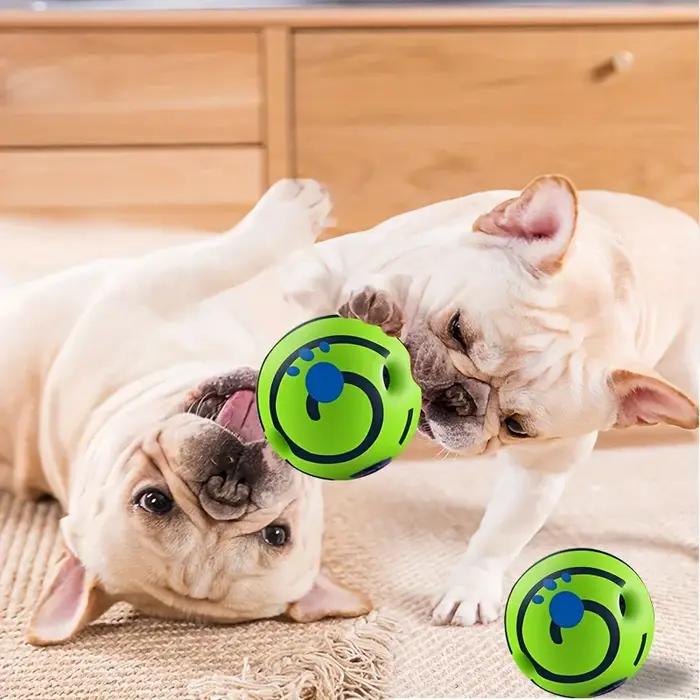 Balle Vibrante Durables Jouets à Mâcher Pour Tous Les Chiens Avec Sons Divertissants Occasions De Jeu Et Distraction