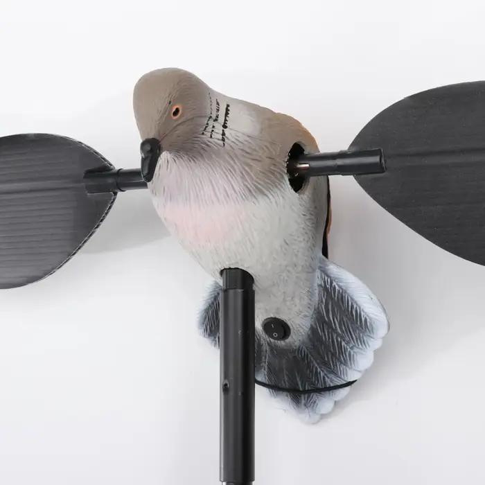 Aile leurre pigeon position atterrissage réaliste chasse jardin accessoires extérieur simulation