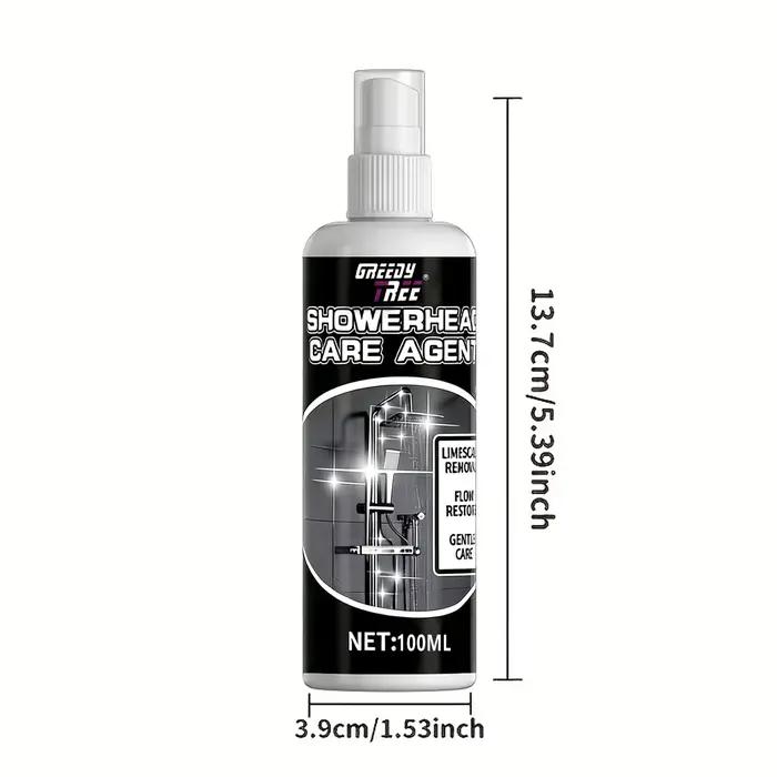 Nettoyant pour pommeau de douche et détartrant 100 ml formule puissante pour restaurer la pression et la brillance de l'eau respectueux des surfaces métalliques avec parfum de lavande pour salle de bains occasions spéciales