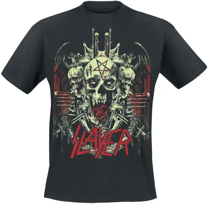T-shirt en coton avec logo imprimé Opeth Demon of The Fall