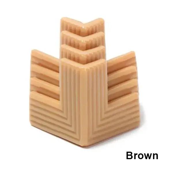 Protéctions d'angle en PVC souple pour enfants sécurité maison décor table meuble coin protection sécurité enfants modernes élégantes facile installation entretien