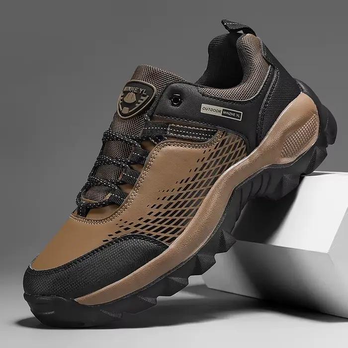 Chaussures de randonnée pour hommes bottes de randonnée en plein air chaussures de sport décontractées à la mode chaussures de Camping de voyage chaussures d'entraînement tactique de chasse en plein a