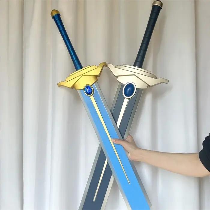 Épée de Cosplay, Épée de Scène Valor, Baguette d'Anime, Armes Beyond Journey's End, Modèle en Caoutchouc PU, Cadeau