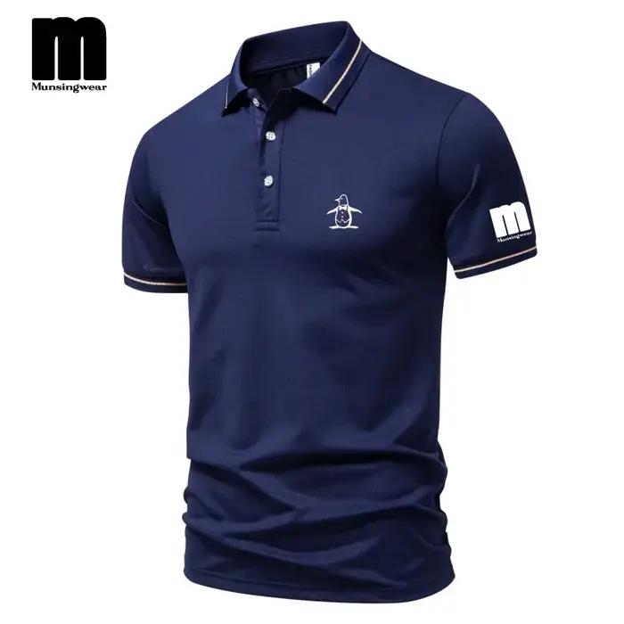 Vêtements de Golf 2026 été nouveau luxe de haute qualité séchage rapide mode hommes et femmes sport à manches courtes