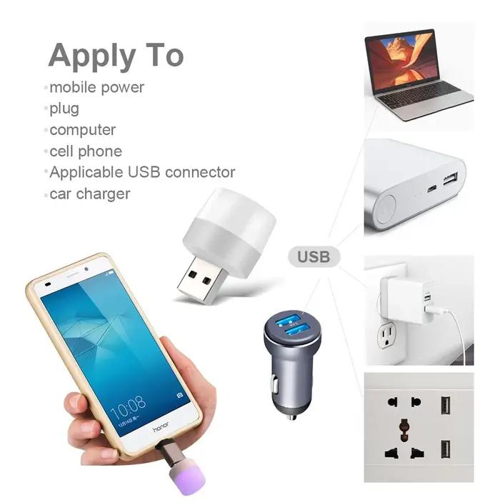 Lumière USB 5V 1W lampe à LED USB Protection des yeux lampe de lecture ordinateur lampe de lecture p
