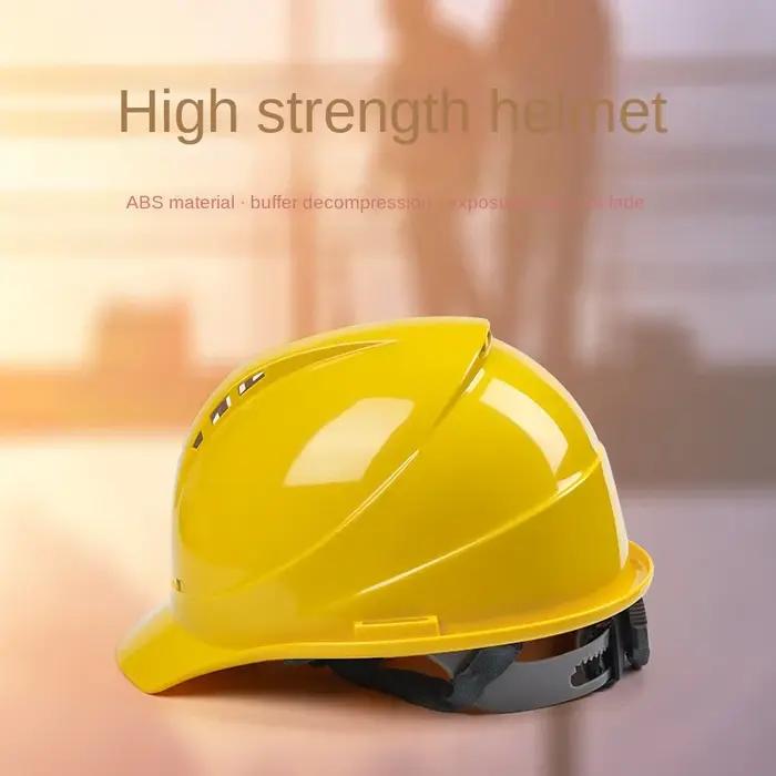 Casque de sécurité en ABS avec ventilateur solaire pour travailleurs et chantiers colorés pour hommes et femmes sécurité sur les sites de construction ocasions professionnelles