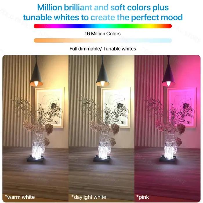 Ewelink E14 ampoule Led Wifi intelligente Zigbee RGBCW lampe à bougie fonctionne avec Alexa Amazon G