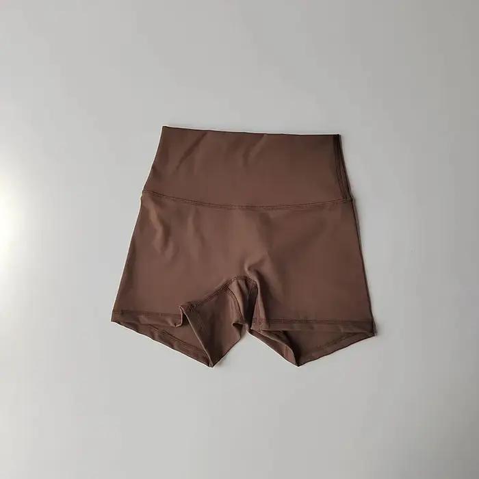 Short de Yoga nu pour femmes, course à pied et amincissant, élastique, Fitness, séchage rapide, tail