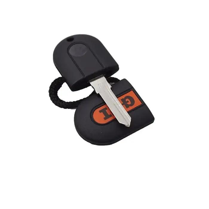 Xinyuexin nouveau sourire autocollant pilule clé coque Fob adapté pour VW 16V VR6 TDI MK2 Golf G60 G