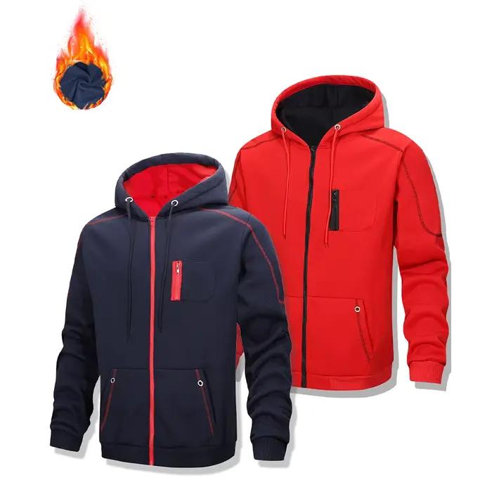 Veste de vélo hiver vêtements de cyclisme polaire thermique à manches longues