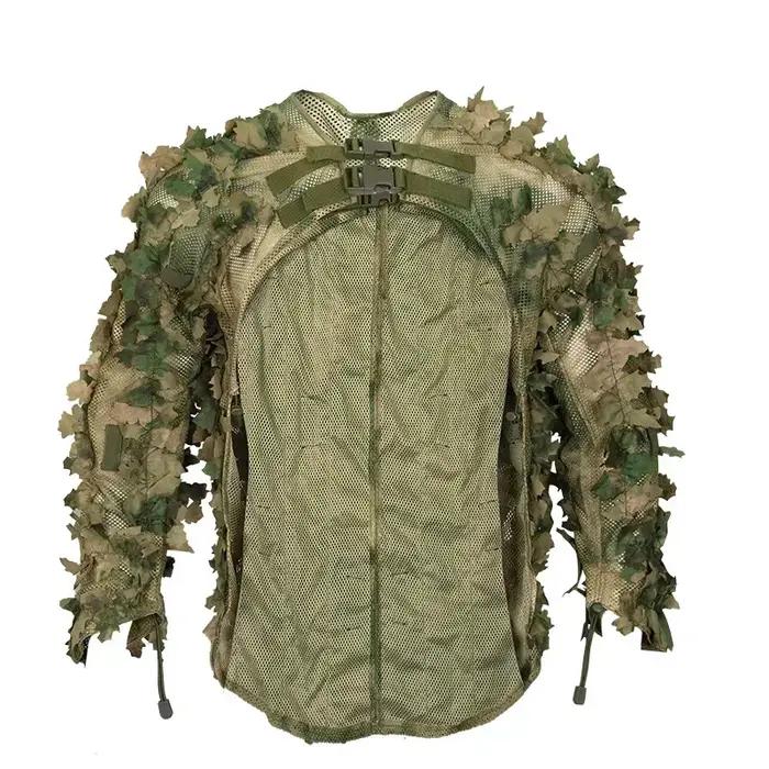 Hommes femmes Ghillie costume chasseur Camouflage vêtements Robe chasse