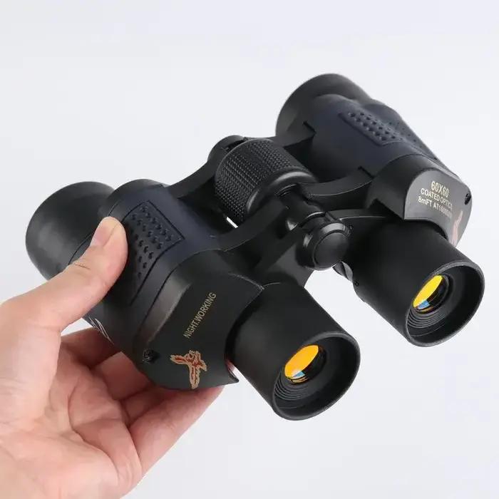 Jumelles camping 80x80 longue portée 15000m - Télescope haute puissance vision nocturne pour chasse