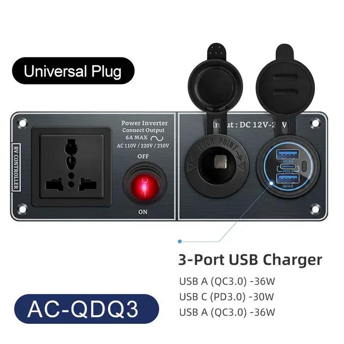 Chargeur de voiture multifonctions