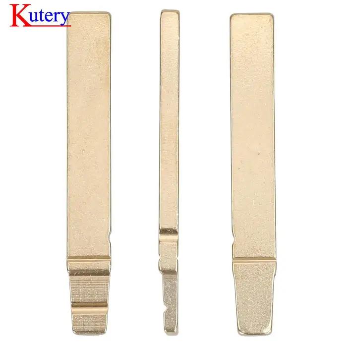 Jingyuqin 10 pièces HU162T clé vierge rabat lame de clé de voiture pour Volkswagen VW t-cross POLO S