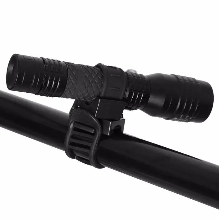 360 ° Support de variété de vélo réglable, lampe de poche de vélo, pince de torche, support de monta