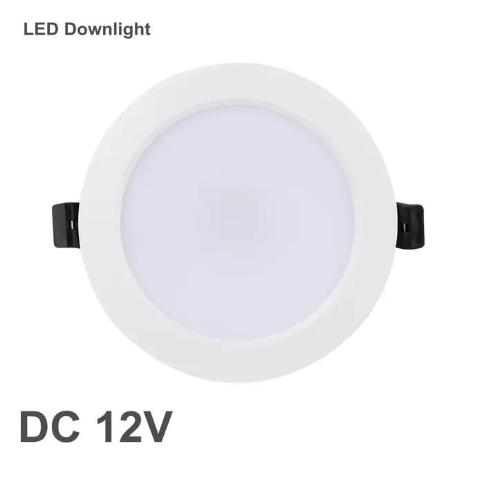 DC 12V LED Downlight 3W 6W 9W 12W 15W 18W 36W LED plafond encastré grille en alliage d'aluminium lam