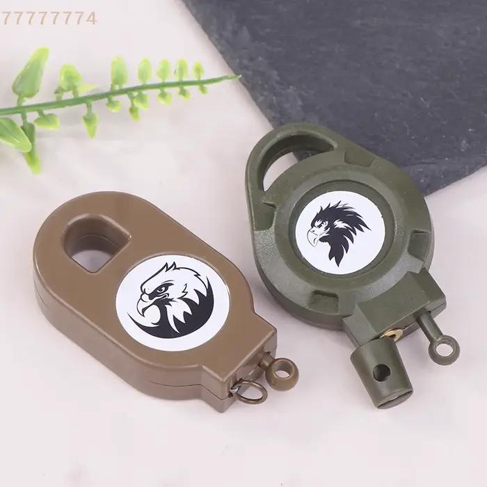 Protection plastique poule et canard lourde - Porte-clés chasse avec clip piège à installation rapide