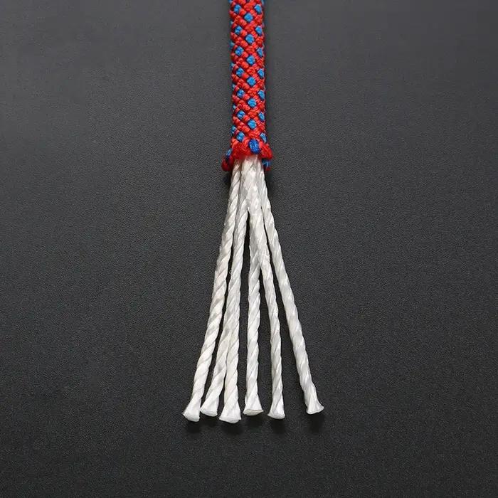 Corde d'escalade Portable 6mm corde de descente antidérapante pour la survie corde de Parachute lani