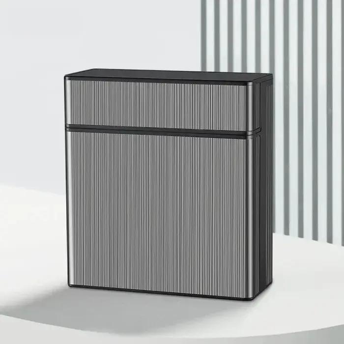 Nouveau portable grande capacité 40 pack boîte à cigarettes résistant à la pression, anti-chute, rés