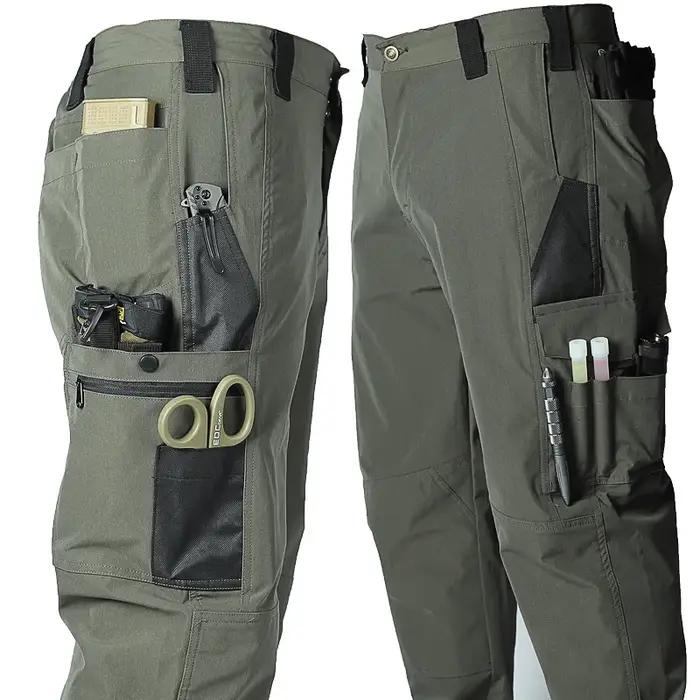 Pantalon tactique léger stretch séchage rapide résistant eau chasse pêche randonnée