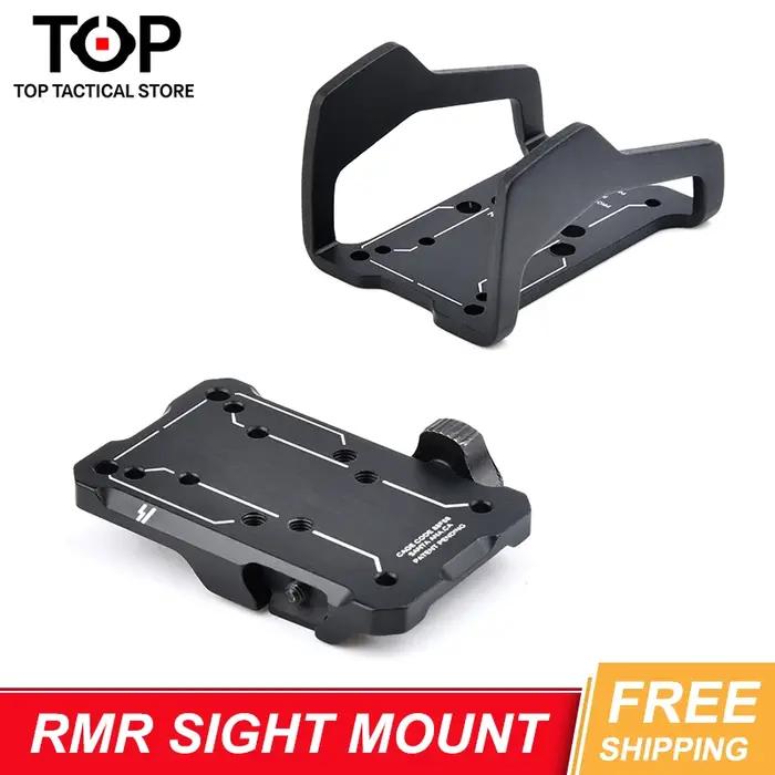 Support de visée tactique Airsoft REX à points rouges, support de visée réflexe adapté au fusil sur