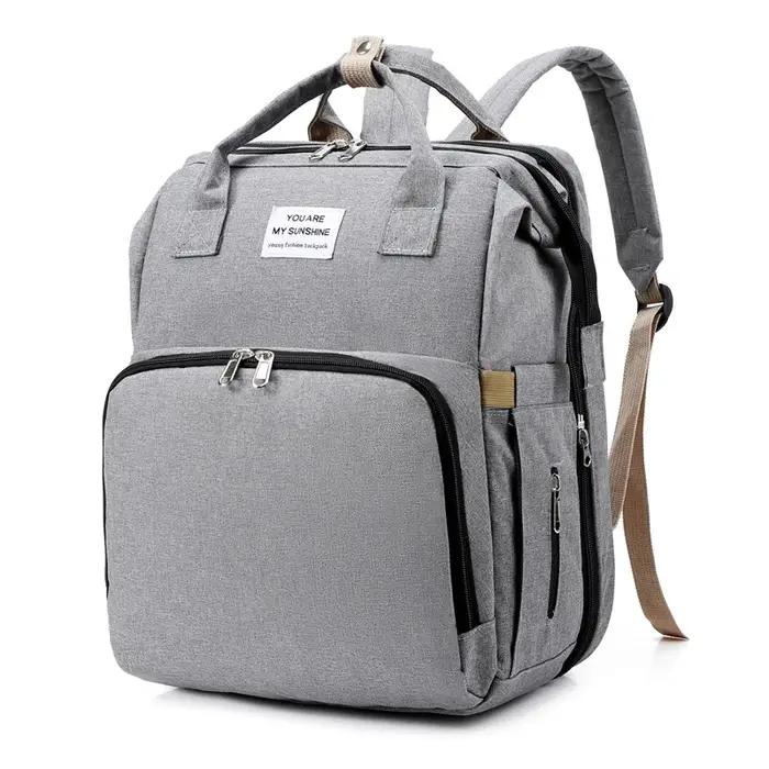 Sac à dos multifonctionnel pour maternité sac à langer pliable pour biberons couches et accessoires pour maman occasions spéciales