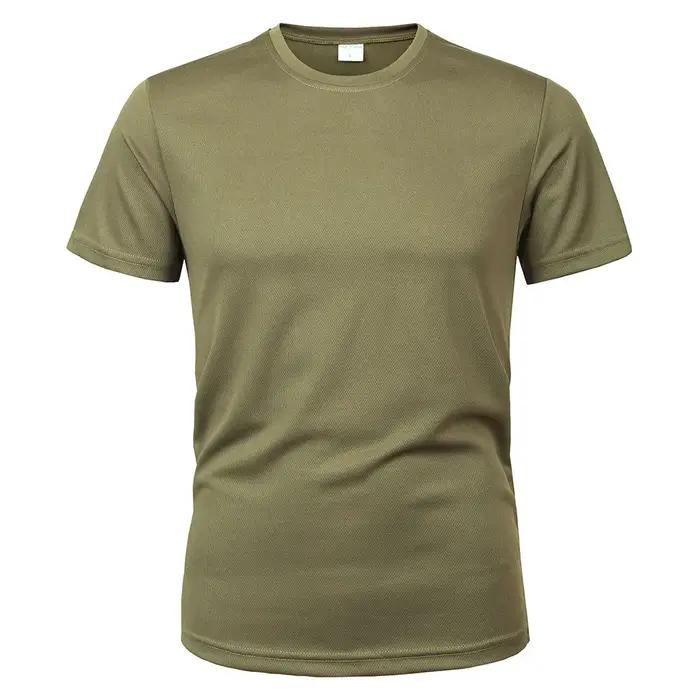 T-Shirt à Manches Courtes et Col Rond pour Homme