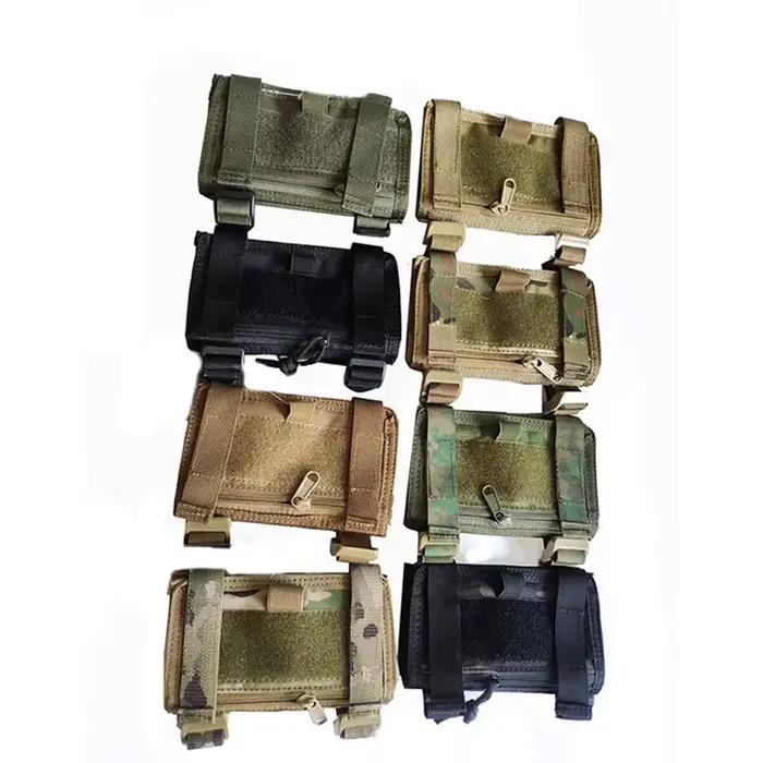 Pochette bras tactique pour documents et cartes - Étui de poignet étanche chasse randonnée TC0176