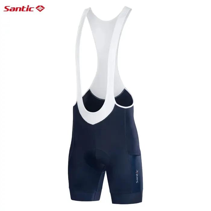 Santic hommes cyclisme cuissard 4D coussin rembourrage
