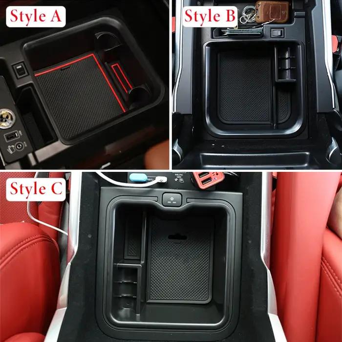 Boîte de rangement pour accoudoir Central de voiture, plateau organisateur de Console centrale pour