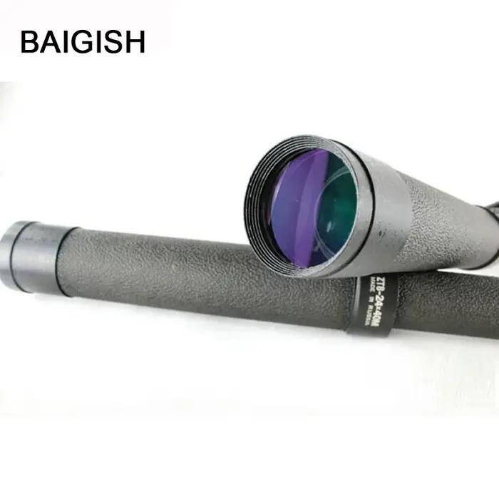 Monoculaire russe Baigish 8-24x40 zoom grand objectif longue portée - Métal haute puissance HD longue-vue espionnage