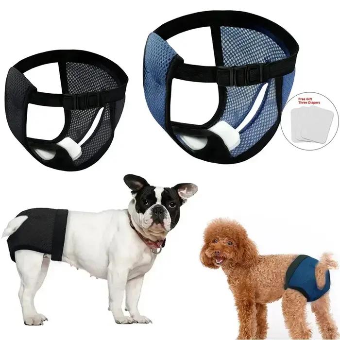 Slips menstruels physiologiques lavables pour animaux de compagnie, culottes d'hygiène anti-fuite pour petits et grands chiens, sous-vêtements hygiéniques pour animaux de compagnie