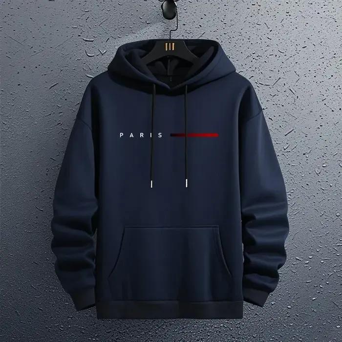 Pull à capuche homme en polyester pour les quatre saisons décontracté et élégant pour homme occassions quotidiennes et voyages