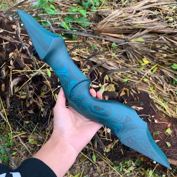 Tir à l'arc en bois Black Hunter, 15 ", recurve bow Riser, Square Tokyo Edown, chasse, tir à la cibl