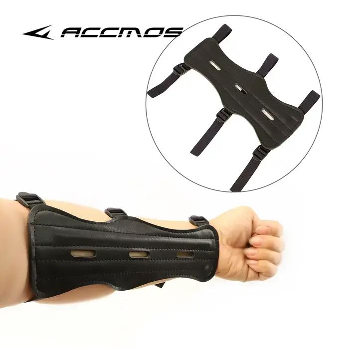 Tir à l'arc cuir bras garde Protection avant-bras réglable chasse tir arc flèche accessoires d'entraînement