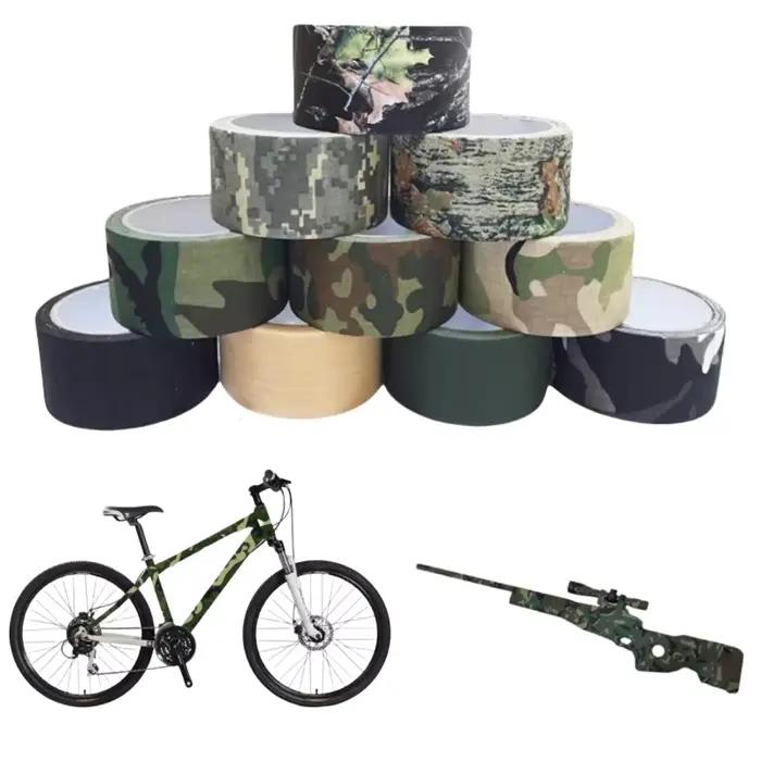 5M/10M Multi-functional Camo Tape Self-adhesive Camouflage Hunting Paintball Air