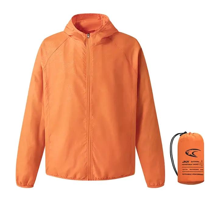 JNLN Camping veste de pluie hommes femmes imperméable Protection solaire vêtements pêche chasse