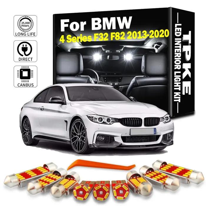 TPKE LED Kit de lumière de dôme de carte intérieure pour BMW série 4 F32 F82 2013-2020 lampes LED d'