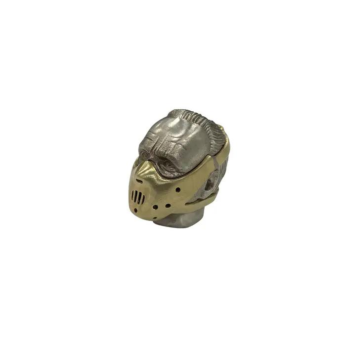 Lanière tissée de perles de couteau de figurines de Hannib en laiton, porte-clés de bricolage, pende