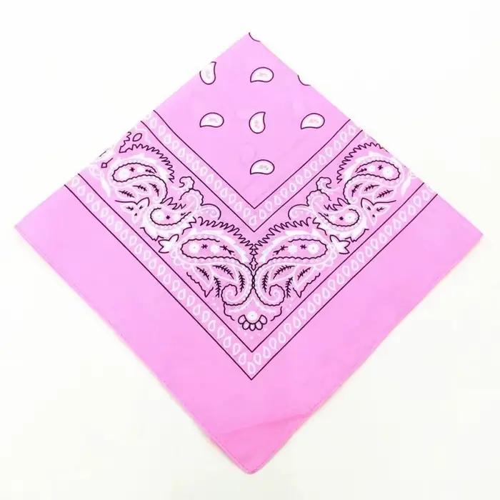 1/8/10 pièces bohème imprimé Bandana Paisley motif bandeaux Hiphop foulard extérieur unisexe bandeau