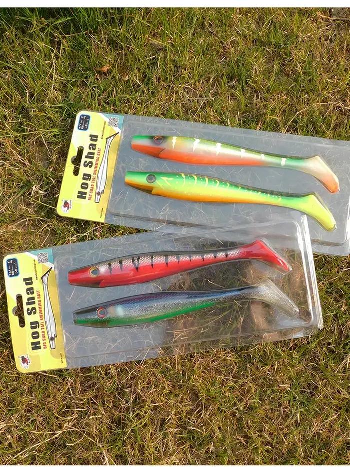 ESFISHING Grand Leurre de Pêche 200mm Hog Shad