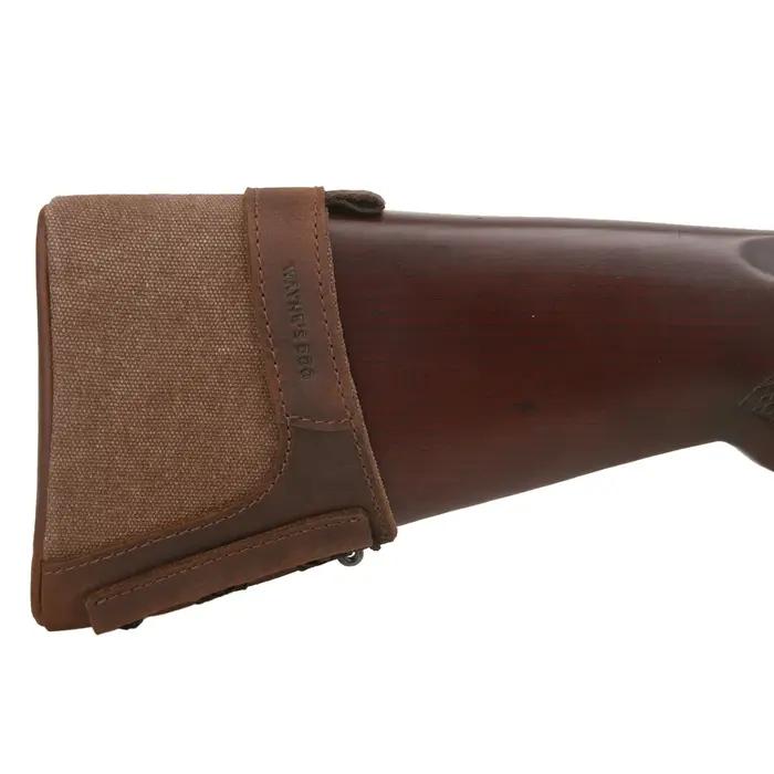 Extension de crosse de pistolet en cuir véritable