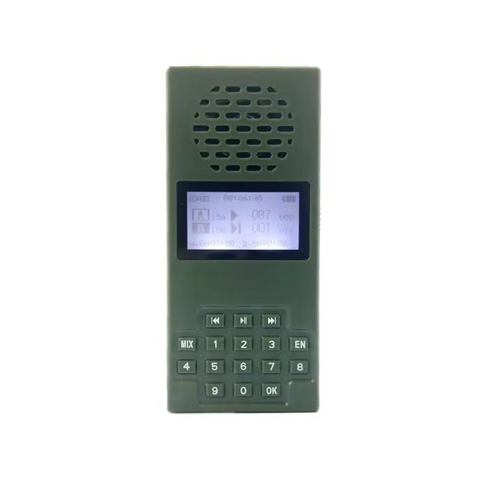 Appelant électronique caille avec haut-parleur rechargeable - 2200mAh mix sons MP3 réglable