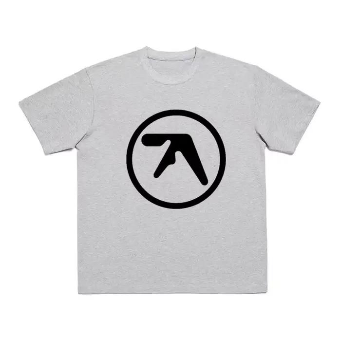 T-Shirt homme Aphex Twin chemise 100% coton imprimé surdimensionné Y2k t-shirts streetwear à manches