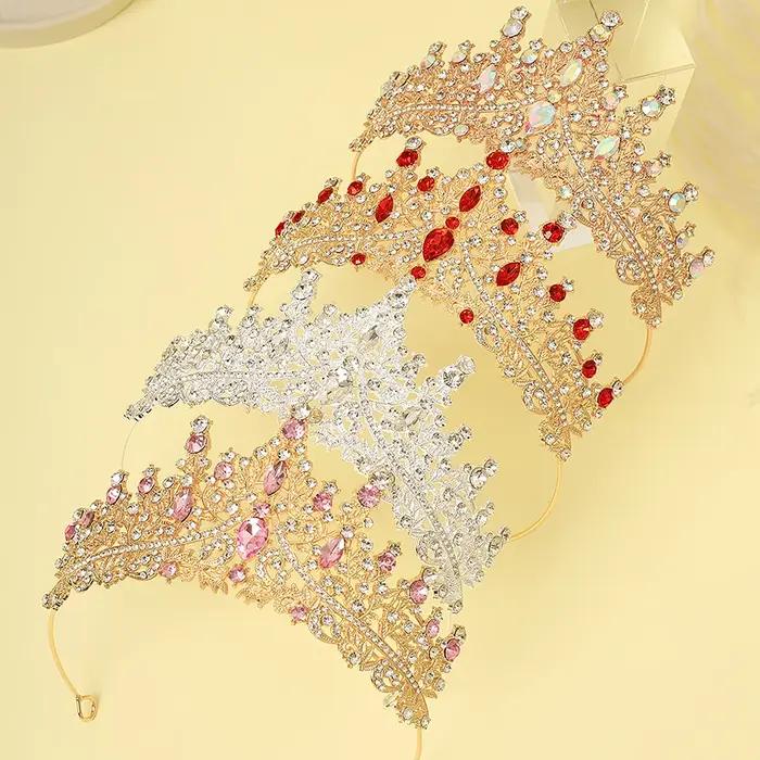 1 pièce de bandeau couronne multicolore adapté aux filles à porter lors des fêtes d'anniversaire et