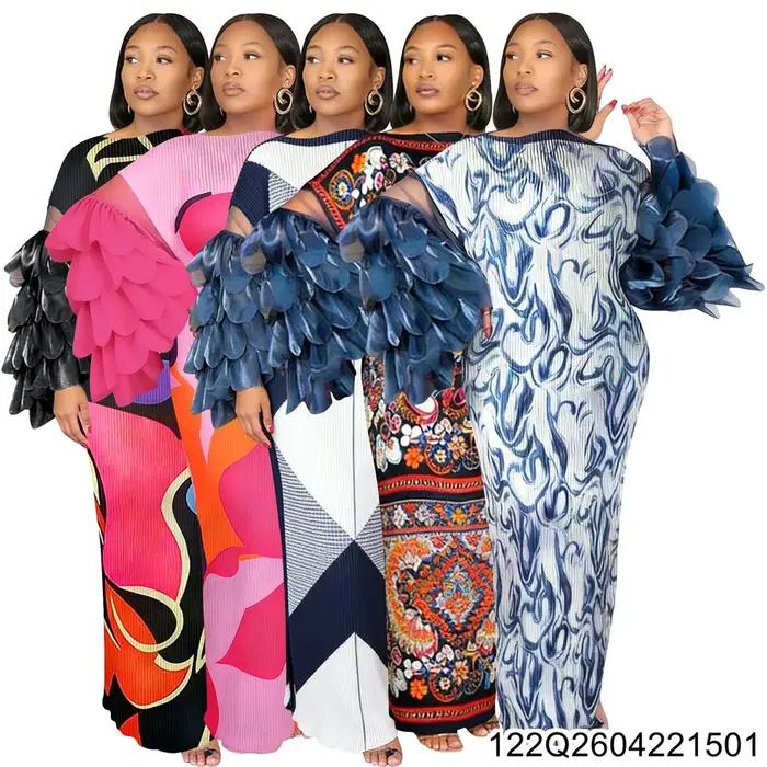 Nouvelle robe plissée transparente Issey Miyake 2026 pour femmes européennes et américaines 122Q26042215