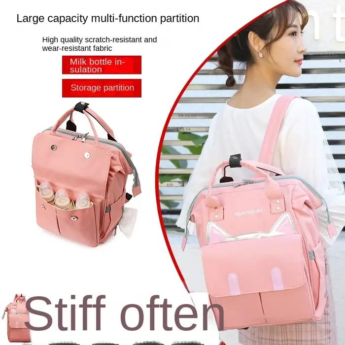 Sac à dos portable pour maman, mère et bébé, sac de sortie pour étudiant, nouvelle mode, grande capa